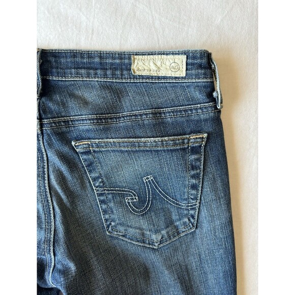 AG Adriano Goldschmied Jeans Womens 26 Stevie Ankle Slim Straight Distressed - Picture 5 of 11